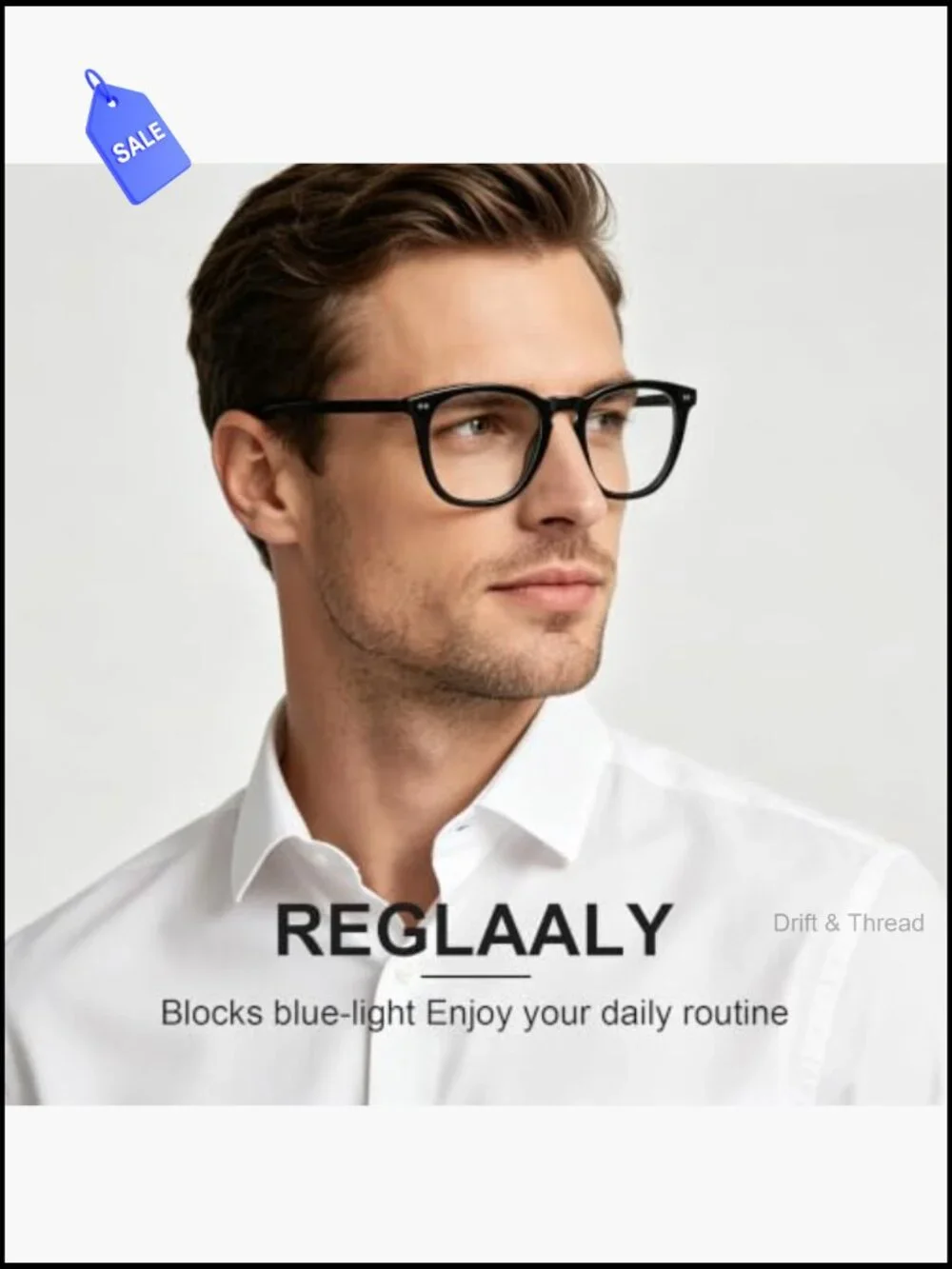 2 Pack Blue Light Blocking Glasses for Men Women Computer Reading